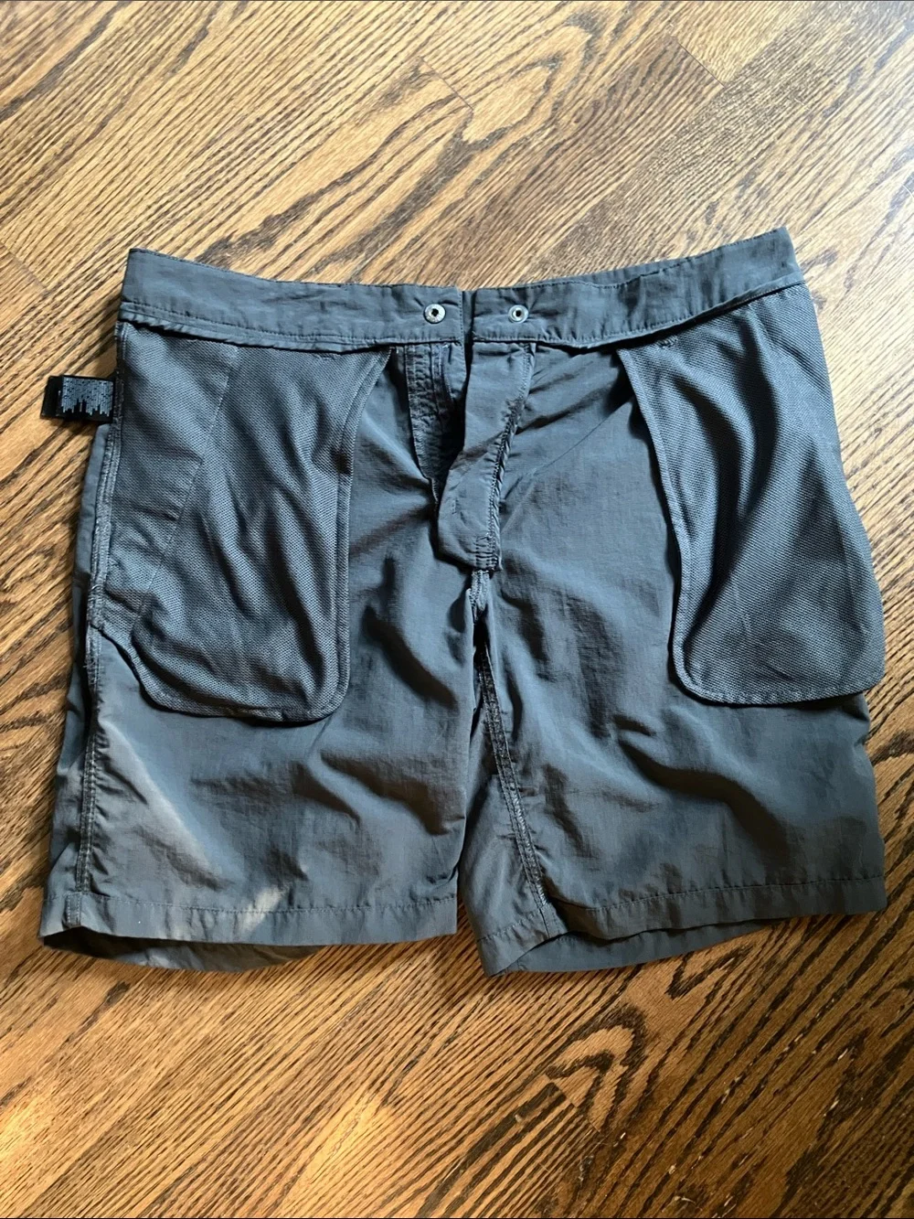 The North Face Men's Gray Outdoor Hybrid Shorts
